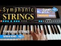 SYMPHONIC STRINGS (60 sounds)| YAMAHA GENOS / 2 | SOUND LIBRARY | PSR SX 700 - 900 Series / Tyros 5