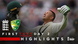 Khawaja Hits Unbeaten Century | Highlights - England v Australia Day 2 | LV= Insurance Test 2023