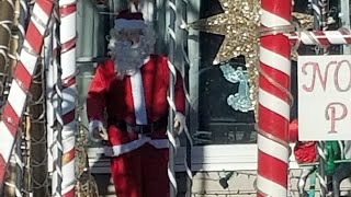 Restoring The Chmeilewski's Gemmy Life size Dancing santa 2014