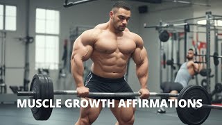 50 Empowering Affirmations for Muscle Growth. Muscle Growth Affirmations