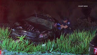 Rollover Crash Leaves Victim With Fractured Skull | Newport Beach, CA