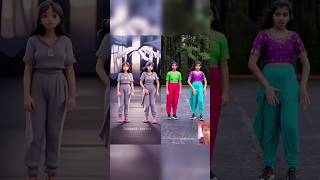 Kurchi mardathapetti duo AI dance #trending #gunturkaaram #kurchimadathapettisong #shorts#shortsfeed