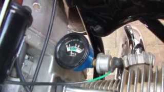 Dnepr K650, MT9 , Molotov  start engine, motorstart, (not k750m)