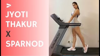 Home Treadmill - Used by Internet's Famous Fitness Personality - Jyothi Thakkur