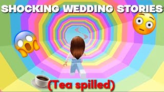 😌 Tower Of Hell + Wedding storytimes 😌| gossip roblox|  (tea spilled) *Part 1*