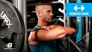 Front Squat with Bodybuilder Grip | Exercise Guide