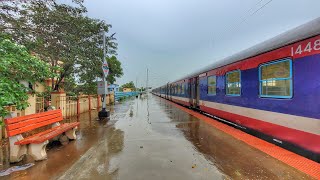 Velankanni to Nagapattinam DEMU train journey on the upgraded railway line