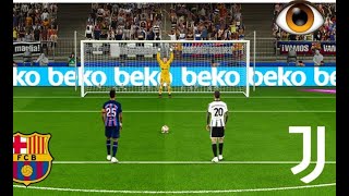 PES 2022 Barcelona vs Juventus Penalty Shootout 2022