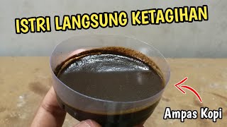 FUNGSI RAHASIA AMPAS KOPI !! ISTRI AKAN PUAS DENGAN KEGUNAANNYA