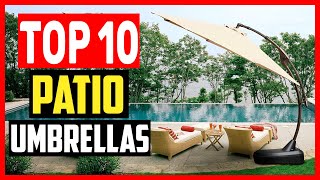 ✅Top 10 Best Outdoor Patio Umbrellas In 2024 You Can Buy