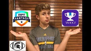 How to use ESPN Fantasy and Yahoo! Fantasy