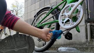 自転車チェーン洗浄機（チェーンクリーナー）を使う