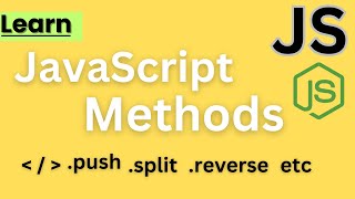 Mastering Essential JavaScript Array Methods in 2025: push, pop, join, split & More #KarimiCodes