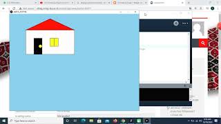Draw a figure using basic shapes in Processing
