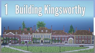 Cathedral Close - Building Kingsworthy EP.1 - Minecraft Victorian town