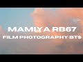 Taking Medium Format Photos with the Mamiya RB67 in Texas // BTS