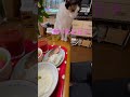 朝ごはんに鮭 塩無し ねこ 保護猫 猫のいる暮らし にゃー