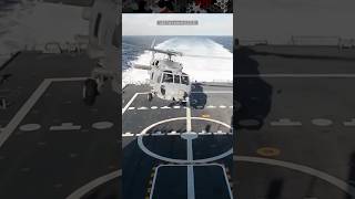 MH-60R Seahawk Deck Takeoff