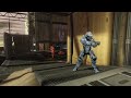 shortest ninja tutorial ... nah literally stand there. halo 4 medal madness