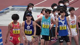 『伊豫田(順大)優勝/阿部・湯浅・若林(中大)』関東インカレ10000m決勝(男子1部) 2022.5.19