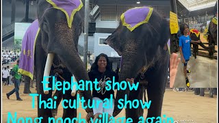 Nong nooch village ബാക്കി ഭാഗം 😍😍😍# elephant show#thai cultural shows