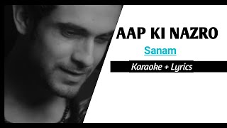 Aap Ki Nazro Ne samjha || Sanam puri | karaoke with lyrics #sanamSingle