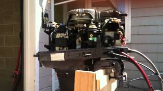 1998 40HP Nissan Outboard For Sale - running