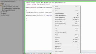 DrDev Officexml SDK (Java) video tutorials - Part 4