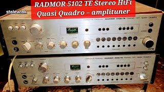 Unitra Radmor 5102 TE 1980r  Stereo HiFi Quasi Quadro – amplituner. Diagnoza nr 2