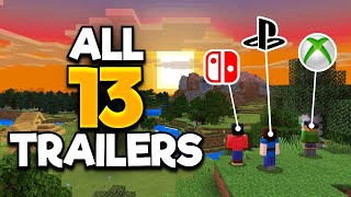 EVERY Minecraft Console Trailer!