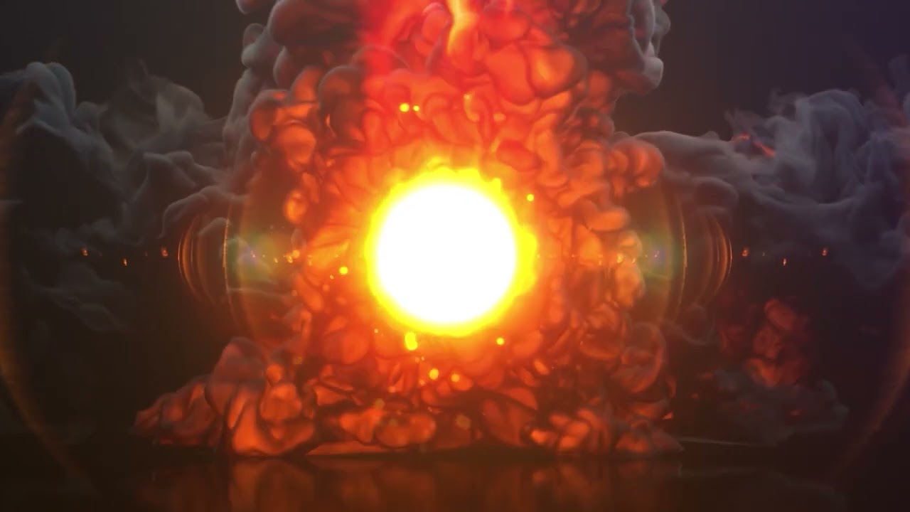 Fire Blast Logo Reveal Intro 4k Youtube