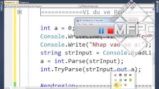 Tutorial C# Basic Change Type With TryParse 1