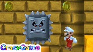 Newer Super Mario Bros Wii 100% Walkthrough #2 ̣(All Star Coins, Secret Exit, 4K 60fps)