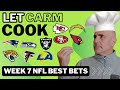 Best NFL Week 7 Predictions, Picks and Bets | Let Carm Cook | 2024 Weekly NFL Picks