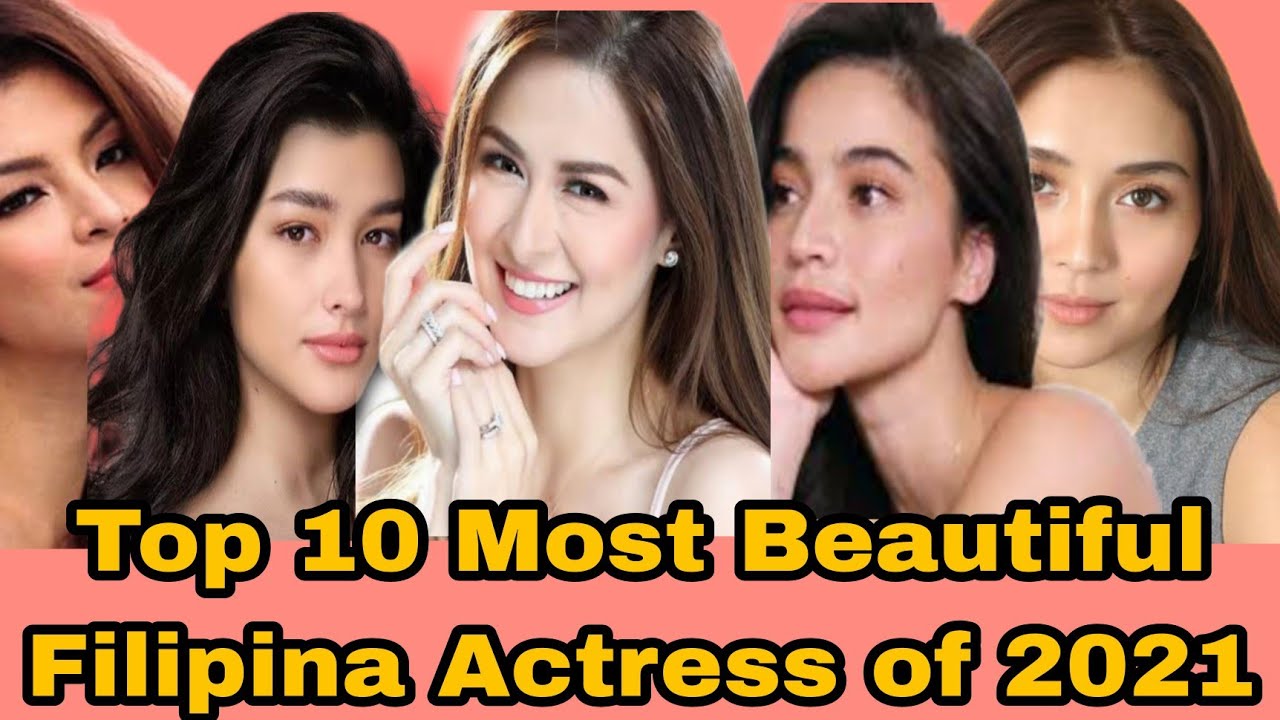 Top 10 Most Beautiful Filipina Actresses Of 2021| Philippine Celebrity ...