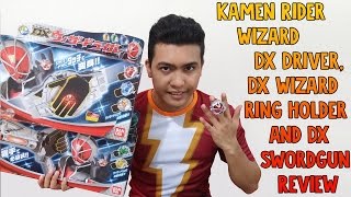 Kamen Rider Wizard DX Driver, DX Wizard Ring Holder and DX Swordgun Review Kamen Rider Wizard DX Driver, DX Wizard Ring Holder and DX Swordgun Review