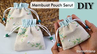 DIY Mini Pouch Serut II Sewing Tutorial Pouch #15