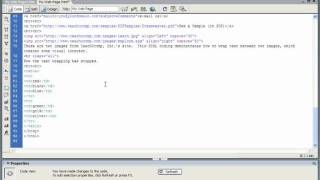 HTML Tutorial Inserting a Table Training Lesson 9.1