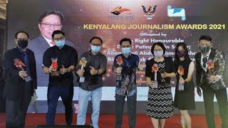 “2021年肯雅兰新闻奖”颁奖 Kenyalang Journalism Awards 2021