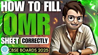 How to fill OMR SHEET in board exam class10 / how to fill omr sheet in boards2025 / how to fill omr