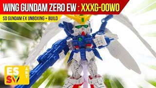 Wing Gundam Zero Ew [SDEX] Unboxing + Build + Panel Lining