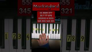 🕊️Mockingbird🕊️ @eminem #easy #piano #tutorial #hiphop #rap #music #fyp #eminem #mockingbird