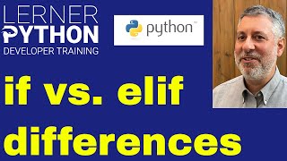 Multiple "if" statements vs. if-elif-else: What's the difference?