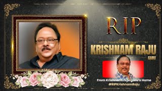 Prabhas Crying After Seeing Krishnam Raju  l Prabhas Video | Rebel |