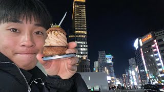 【フル】夜の神戸で食べ歩きしてみた