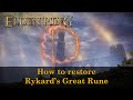 Elden Ring - How to restore Rykard, Lord of Blasphemy Great Rune in Divine Tower of West Altus