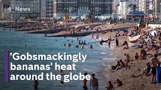 Global temperatures soared to record high in September