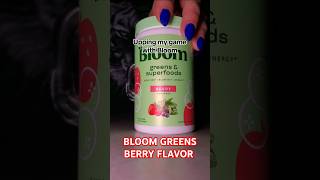 Bloom Greens and Superfoods. Part of my Nutrition plan with an amazing Berry Flavor.