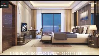 @jsarealty-2 \u0026 3 BHK Flat for Sale in Goregaon West. Price from 1.89 Crore.No Brokerage.9892545188