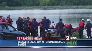 Recovery underway after water rescue